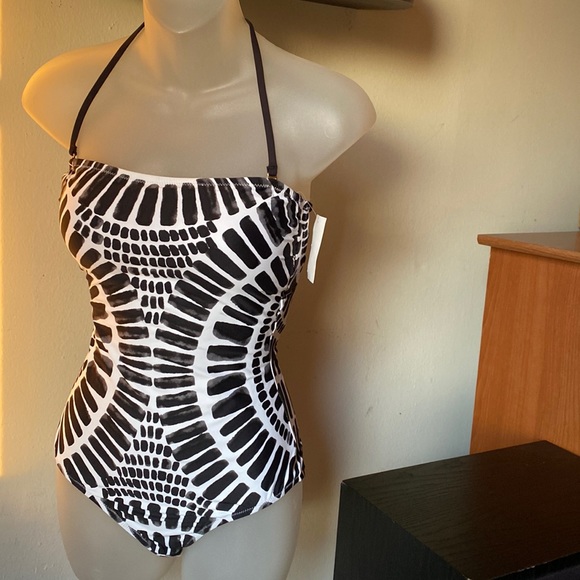 Trina Turk | Swim | Trina Turk Black White Onepiece Swimsuit | Poshmark
